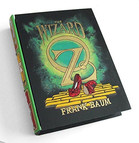 The Wizard of Oz Ruby Red slippers editionbook hideaway box/sculpture. Unique &amp; hand decorated