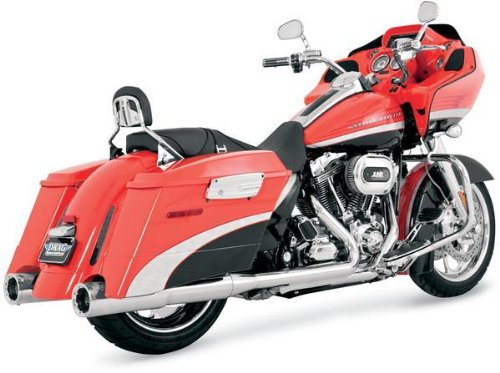 Vance & Hines Hi-Output Slip-On Mufflers - Chrome 16457