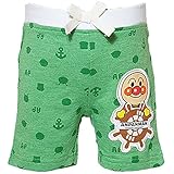 2016年 夏物 アンパンマン ミニ裏毛 総柄 サーフ ３分丈パンツ Anpanman グリーン◇80cm