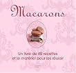 Kit Macarons : Un livre de 40 recettes et le mat�riel pour les r�ussir