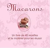 Livres Recette de Cuisine - Kit Macarons : Un livre de 40 recettes et le mat�riel pour les r�ussir