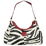 Je Veux Zebra Print Shoulder Bag