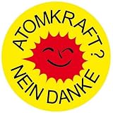 Produkt-Bild: Aufkleber - Atomkraft Nein Danke