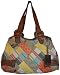 Etienne Aigner Purse Handbag Keiila Patchwork Collection Multi Patchwork