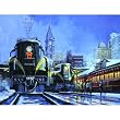 The Pennsy at Broad Street 500pc Jigsaw Puzzle by John Winfield