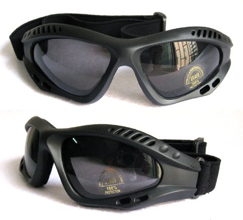 Bencore Black Ventec Tactical Goggle - Life-Time Warranty