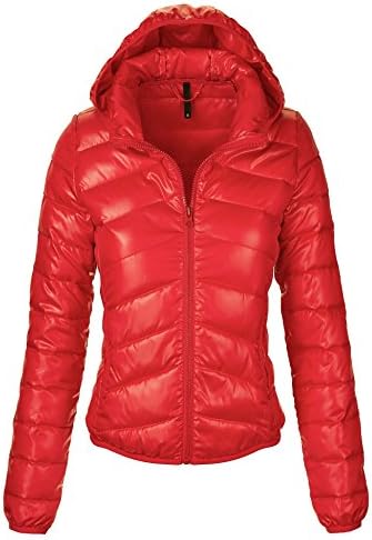 MBJ Womens Fitted Zip up Jacket with Hood