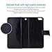 iPhone 6 case, iPhone 6s wallet case, BRG [WRISTLET] [9 CARD HOLDER] [MAGNETIC DETACHABLE] PU Leather Folio Flip Credit Card Slots Cash Holder Wrist Strap Case for Apple iPhone 6 6s, Black