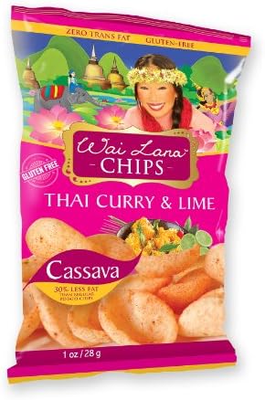 Thai Curry Lime Cassava Chips (1 Oz)