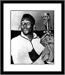 Pele Brazil Framed 8x10 Photograph 1962 World Cup Trophy