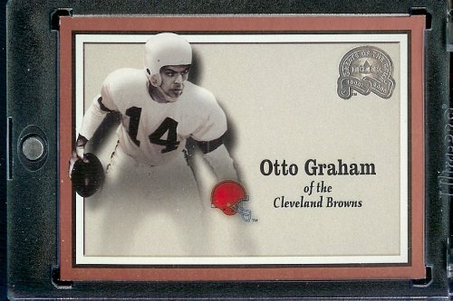 2000 Fleer Greats of the Game Football Card # 16 Otto Graham Cleveland Browns Mint Condition - Shipped In Protective ScrewDown Case!