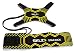 SKLZ Star-Kick Hands-Free Adjustable Solo Soccer Trainer - Fits Ball Sizes 3, 4, and 5 (Black)