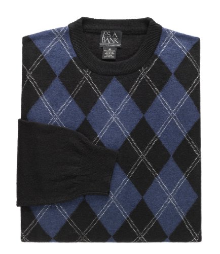 Fine Lambswool Argyle CrewNeck Sweater