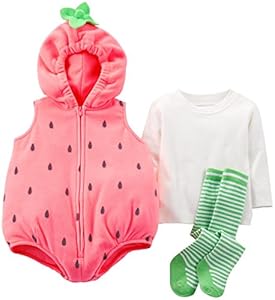 Carter's Baby Girls' Halloween Costume (Baby) - Strawberry - 3-6 Months