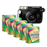 Fujifilm INSTAX 210 Instant Photo Camera Kit with 5 Twin Pack of INSTAX Film