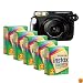 Fujifilm INSTAX 210 Instant Photo Camera Kit with 5 Twin Pack of INSTAX Film