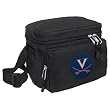 UVA Lunch Box Cooler Bag Insulated University of Virginia - Top Quality Unique Lunchbox or Sophisticated Black Travel Bag - OFFICIAL NCAA COLLEGE LOGO Merchandise