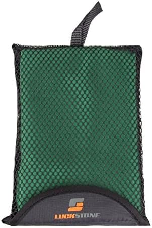 Towels Yoga, Travel Sport Towels Fast-Dry Washcloth Wipe Towel Fitness Facecloth & Carrier Bag, Towels Beach (Green)