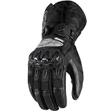 ICON PATROL WATERPROOF GLOVE (LARGE) (BLACK)