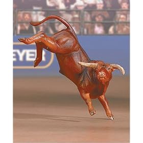 Breyer PBR Collectibulls Little Yellow Jacker Rodeo Bull by