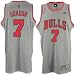 Chicago Bull Jerseys : adidas Chicago Bull #7 Ben Gordon Ash Glacier Swingman Basketball Jersey