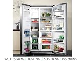 Neff American Style Fridge Freezer Stainless Steel
