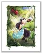 Silvermist and the Ladybug Curse by Walt Disney 12"x8.75" Art Print Poster Disney