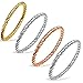 Sterling Silver Stackable Twisted Rope Band Ring