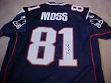 Randy Moss Hand Signed Autographed Authentic Reebok New England Patriots Jersey