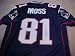 Randy Moss Hand Signed Autographed Authentic Reebok New England Patriots Jersey