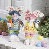 Standing Plush Bunny Couple - Party Decorations & Room Decor