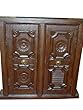 Floral Carved Wooden Antique Window Frame India Furniture