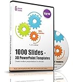 1000 Deluxe 3D Powerpoint Templates, Slides and Charts - Modern Presentations for Business, Companies, Communication, Marketing, Manager, Salesman, Sales, Toastmasters, Entrepreneurs, Consultants, CEOs, Teams, Speakers Etc. - Real product no Download-Link