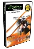 ClickFree DVD200-10 Automatic Backup DVD - Music Edition (10-Pack)