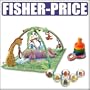 Fisher Price Rainforest Melodies and Lights Deluxe Gym + Accessory Kit