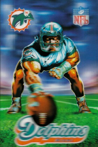 Miami Dolphins Mascot X 3D Xtreme NFL Power Card