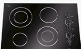 Verona: ECT430SE 30'' Smoothtop Electric Cooktop with 4 Elements