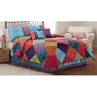 Kashmere Gem Full / Queen Comforter with Two Shams