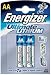 Energizer Ultimate Lithium 15v Aa X 2 Ultimate Lithium 12 Pack Price For 12 Packs