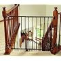 KidCo G20 Black Safeway Wall Mount Top of the Stair Gate