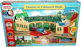 Thomas and Friends Motorized Road and Rail System Playset - Thomas at Tidmouth Sheds with Remote Control Thomas Train, Tidmouth Sheds, Harold the Helicopter, Tracks, Bridge, Mountain and Helipad