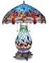 Beautiful Dragonfly Double Lit Table Lamp