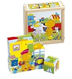 Eigenschaften Happy People 41022 / Happy People 41022 - HAPPY BABY, Puzzle-Klötze aus Holz