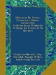 M�moires De Weber: Concernant Marie-A...