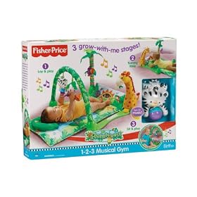 Fisher-Price Rainforest 1-2-3 Musical Gym