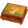 Ballerina Shoes Music Jewelry Box Plays "Fur Elise"