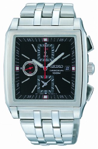 Seiko Herren-Armbanduhr Chronograph Analog Edelstahl SND761P1 Preisvergleich