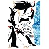 Reusable Decoration Wall Sticker Decal - Penguin Group Dive