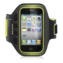 Belkin EasyFit Sportsarmband f�r Apple iPhone 4/4S schwarz/gelb