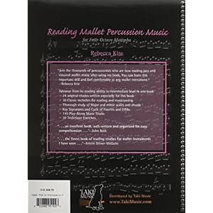 Reading Mallet Percussion Music: For Four-Octave Marimba, Book & CD